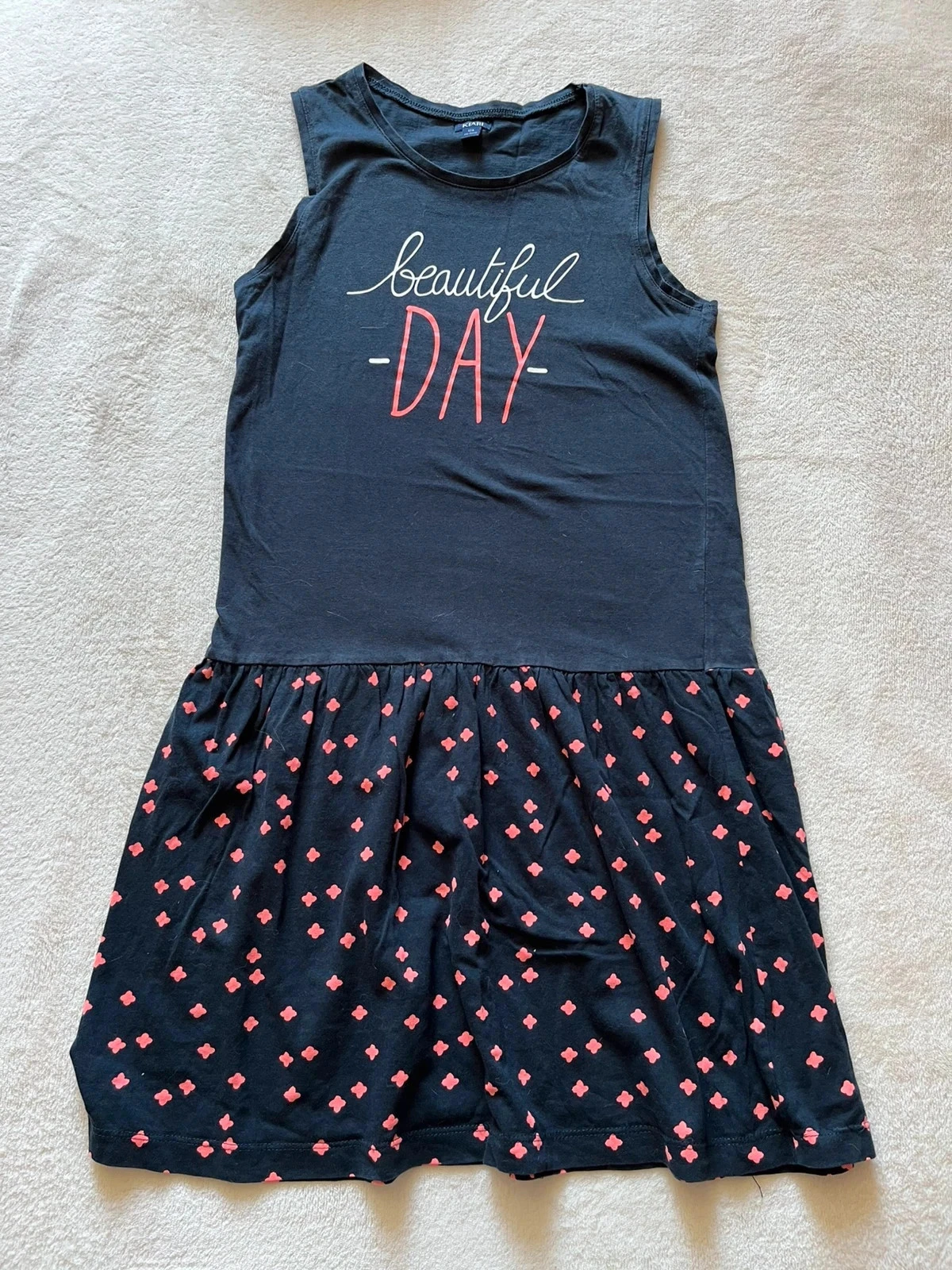Robe Kiabi “beautiful day” 12 ans 🌸🖤